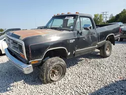 Salvage cars for sale at Wayland, MI auction: 1988 Dodge W-SERIES W150