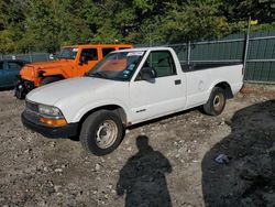 Salvage cars for sale at Candia, NH auction: 2001 Chevrolet S Truck S10