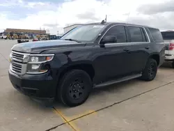 Chevrolet Vehiculos salvage en venta: 2017 Chevrolet Tahoe Police