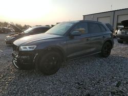 Salvage cars for sale at Wayland, MI auction: 2020 Audi Q5 Titanium Premium Plus