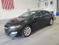 Chevrolet salvage cars for sale: 2021 Chevrolet Malibu LT