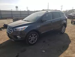 Salvage cars for sale at Chicago Heights, IL auction: 2018 Ford Escape SE