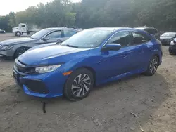 Salvage cars for sale at Marlboro, NY auction: 2018 Honda Civic LX