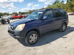 Salvage cars for sale at Ellwood City, PA auction: 2003 Honda CR-V EX