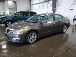 Salvage cars for sale at Ham Lake, MN auction: 2015 Nissan Altima 2.5