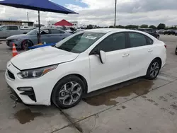 Salvage cars for sale at Grand Prairie, TX auction: 2020 KIA Forte FE