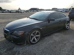 Carros salvage a la venta en subasta: 2007 BMW 650 I