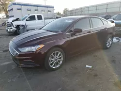 Salvage Cars with No Bids Yet For Sale at auction: 2017 Ford Fusion SE