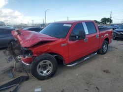 Ford salvage cars for sale: 2007 Ford F150 Supercrew