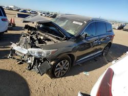 Salvage cars for sale at auction: 2015 Infiniti QX60