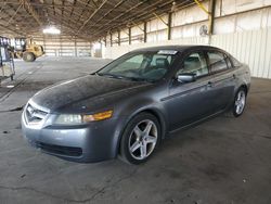 Acura salvage cars for sale: 2005 Acura TL