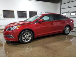 Salvage cars for sale at Blaine, MN auction: 2015 Hyundai Sonata SE