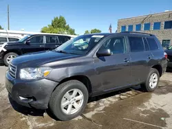 Toyota salvage cars for sale: 2009 Toyota Highlander