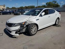 KIA salvage cars for sale: 2015 KIA Optima EX