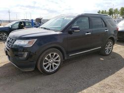 Salvage cars for sale at Greenwood, NE auction: 2016 Ford Explorer Limited