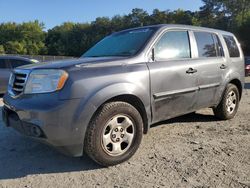 Honda Pilot LX salvage cars for sale: 2013 Honda Pilot LX