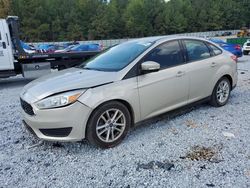 Salvage cars for sale from Copart Gainesville, GA: 2017 Ford Focus SE