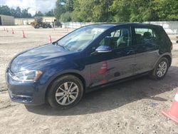 Volkswagen salvage cars for sale: 2024 Volkswagen Golf S/SE