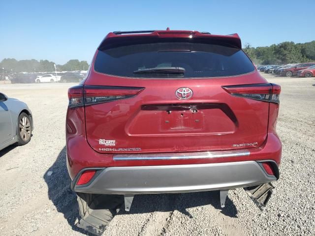 2022 Toyota Highlander Platinum