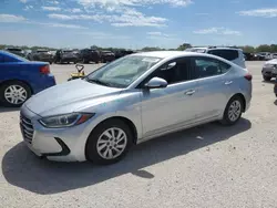 Salvage cars for sale from Copart San Antonio, TX: 2017 Hyundai Elantra SE