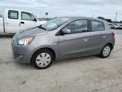 Salvage cars for sale at Corpus Christi, TX auction: 2015 Mitsubishi Mirage DE