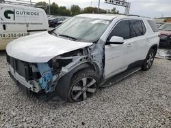 Salvage cars for sale from Copart Columbus, OH: 2018 Chevrolet Traverse LT