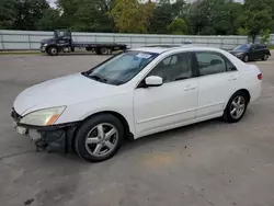 Salvage cars for sale at Augusta, GA auction: 2003 Honda Accord EX