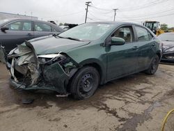 Salvage cars for sale at Chicago Heights, IL auction: 2016 Toyota Corolla L