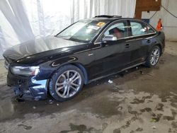 Salvage cars for sale at Ebensburg, PA auction: 2016 Audi S4 Premium Plus