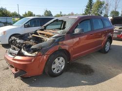 Carros con motor quemado a la venta en subasta: 2012 Dodge Journey SE