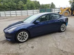 Rental Vehicles for sale at auction: 2022 Tesla Model 3