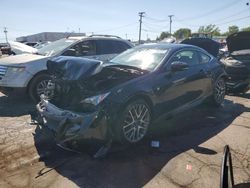 Salvage cars for sale from Copart Chicago Heights, IL: 2015 Lexus RC 350