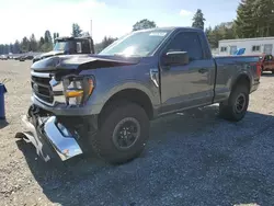 Salvage cars for sale at Graham, WA auction: 2023 Ford F150