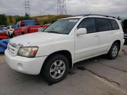 Salvage cars for sale at Littleton, CO auction: 2006 Toyota Highlander Limited