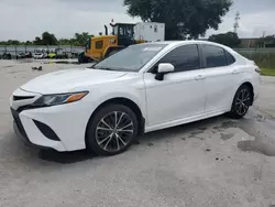 Salvage cars for sale at Orlando, FL auction: 2018 Toyota Camry L