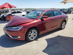 2015 Chrysler 200 Limited en venta en Grand Prairie, TX