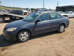 Salvage cars for sale at Colorado Springs, CO auction: 2005 Honda Civic Hybrid