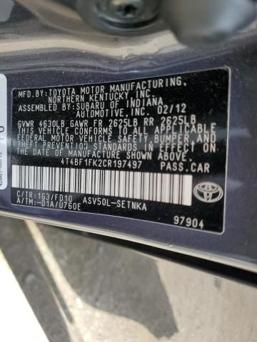 2012 Toyota Camry Base