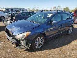 Salvage cars for sale at Elgin, IL auction: 2012 Subaru Impreza Premium