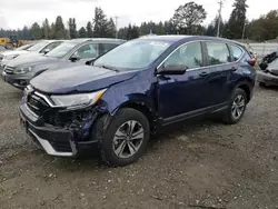 Salvage cars for sale at Graham, WA auction: 2020 Honda CR-V LX