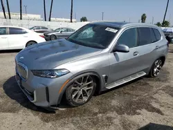 Salvage cars for sale at Van Nuys, CA auction: 2024 BMW X5 XDRIVE40I