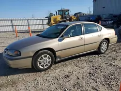 Chevrolet salvage cars for sale: 2004 Chevrolet Impala