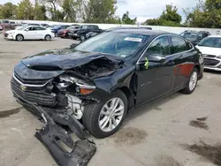 Chevrolet salvage cars for sale: 2018 Chevrolet Malibu LT