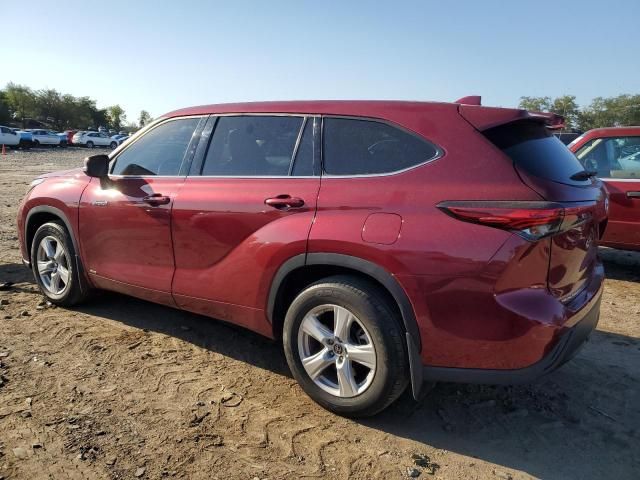 2021 Toyota Highlander Hybrid LE