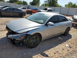 Salvage cars for sale at Oklahoma City, OK auction: 2021 Hyundai Elantra SEL