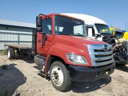 Salvage trucks for sale at Wichita, KS auction: 2016 Hino 258 268