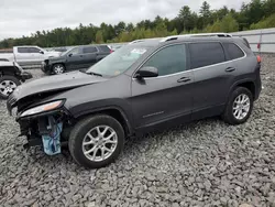 Salvage cars for sale at Windham, ME auction: 2014 Jeep Cherokee Latitude