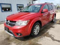 Salvage cars for sale at Pekin, IL auction: 2016 Dodge Journey SXT