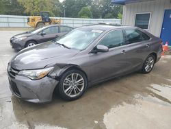 Salvage cars for sale at Savannah, GA auction: 2016 Toyota Camry LE