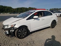 Honda Civic ex salvage cars for sale: 2015 Honda Civic EX